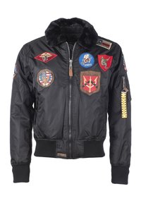 TOP GUN Bomberjacke black/schwarz Zalando