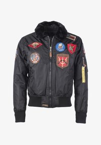 TOP GUN Bomberjacke black/schwarz Zalando - Main Image