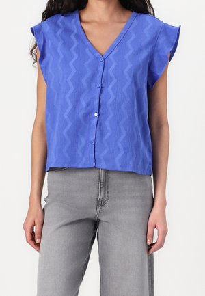 Blouse - blue