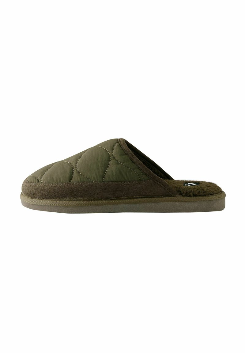 Next REGULAR FIT - QUILTED  - Hjemmesko - khaki green