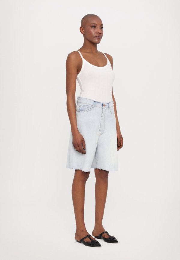 SKATER BERMUDA - Denim shorts - miami4