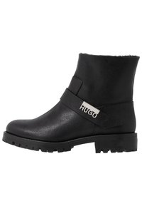 HUGO Botines camperos - black