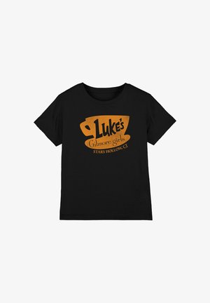 Warner Brothers, GILMORE GIRLS LUKE'S COFFEE LOGO UNISEX - Print T-shirt - black