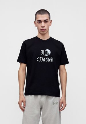 Wasted Paris, I DIE FOR UNISEX - Тениска с щампа - black