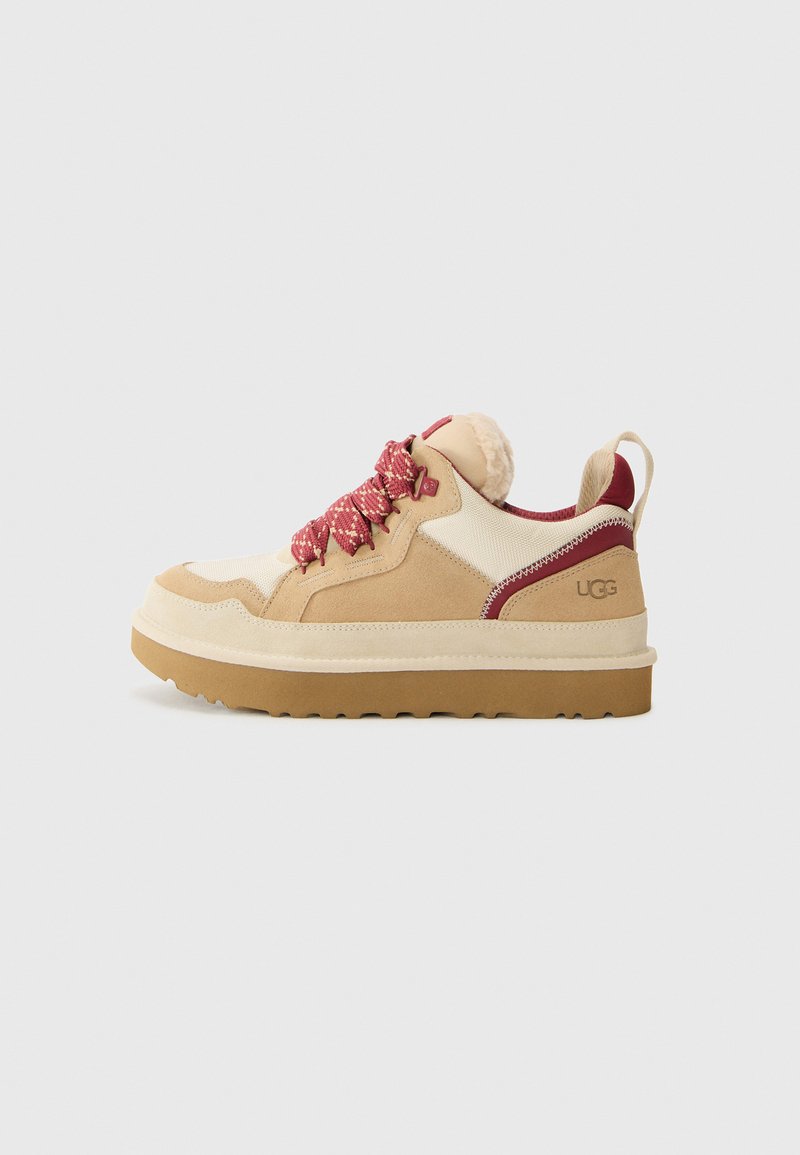 UGG LOWMEL - Sneaker low - driftwood/biking red