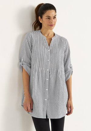 Bluse - navy striped