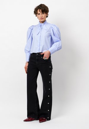 CASSON SMOCKED  - Hemdbluse - blue