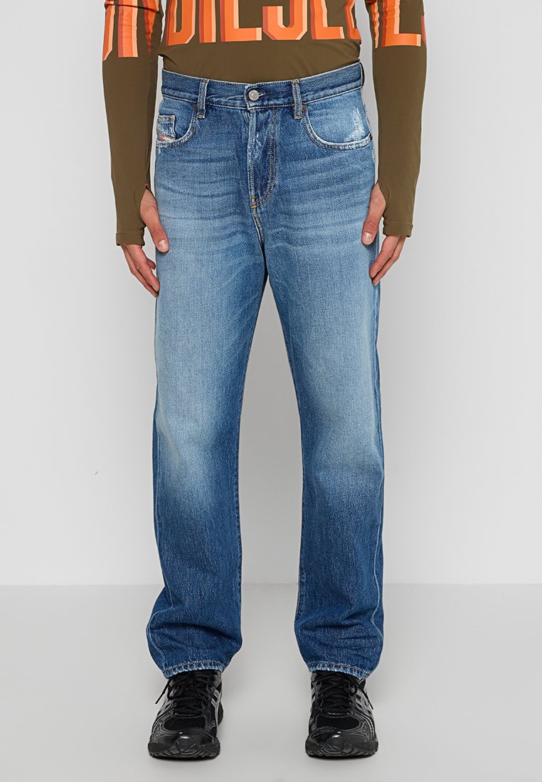 Diesel Straight leg jeans blauw