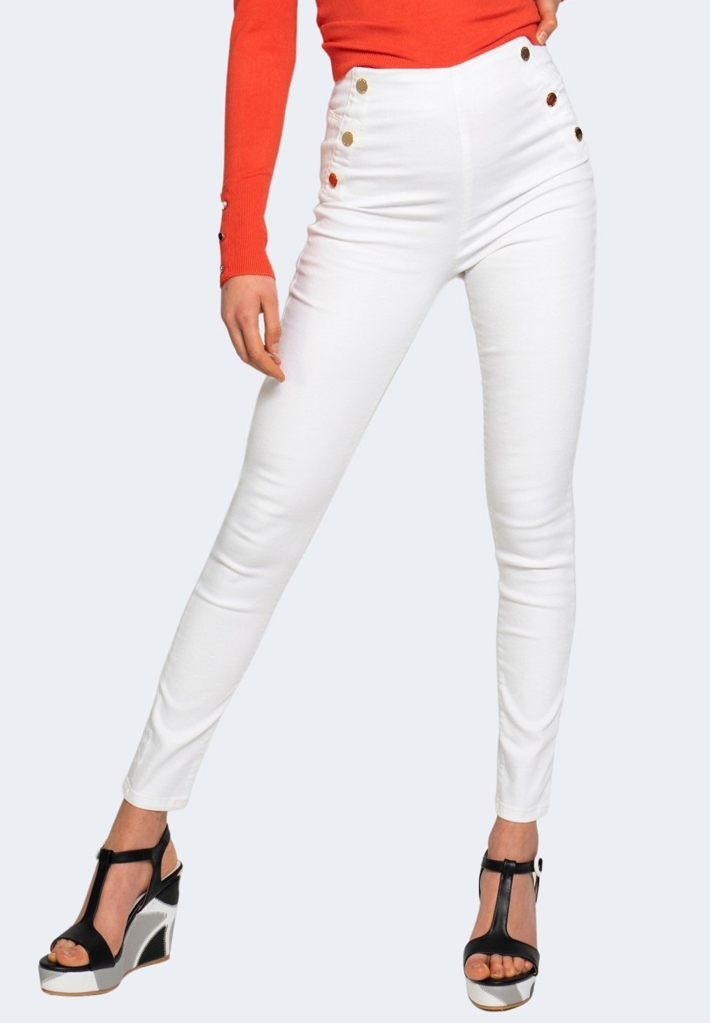 guess white jeans