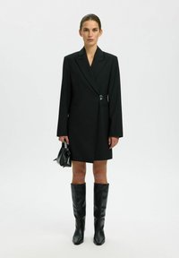 Selected Femme STRUCTURED - Hverdagskjole - black