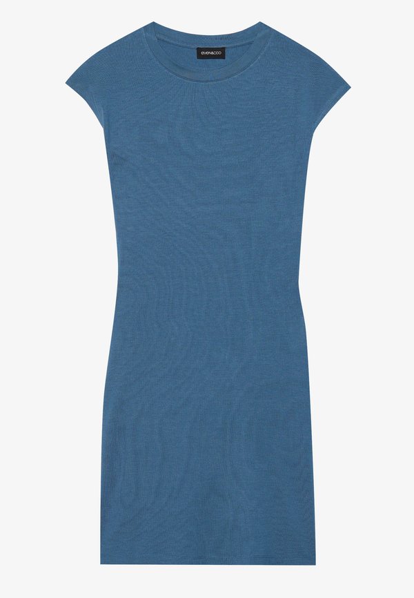 Jersey dress - dark denim3