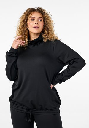 TRAININGS - Long sleeved top - black