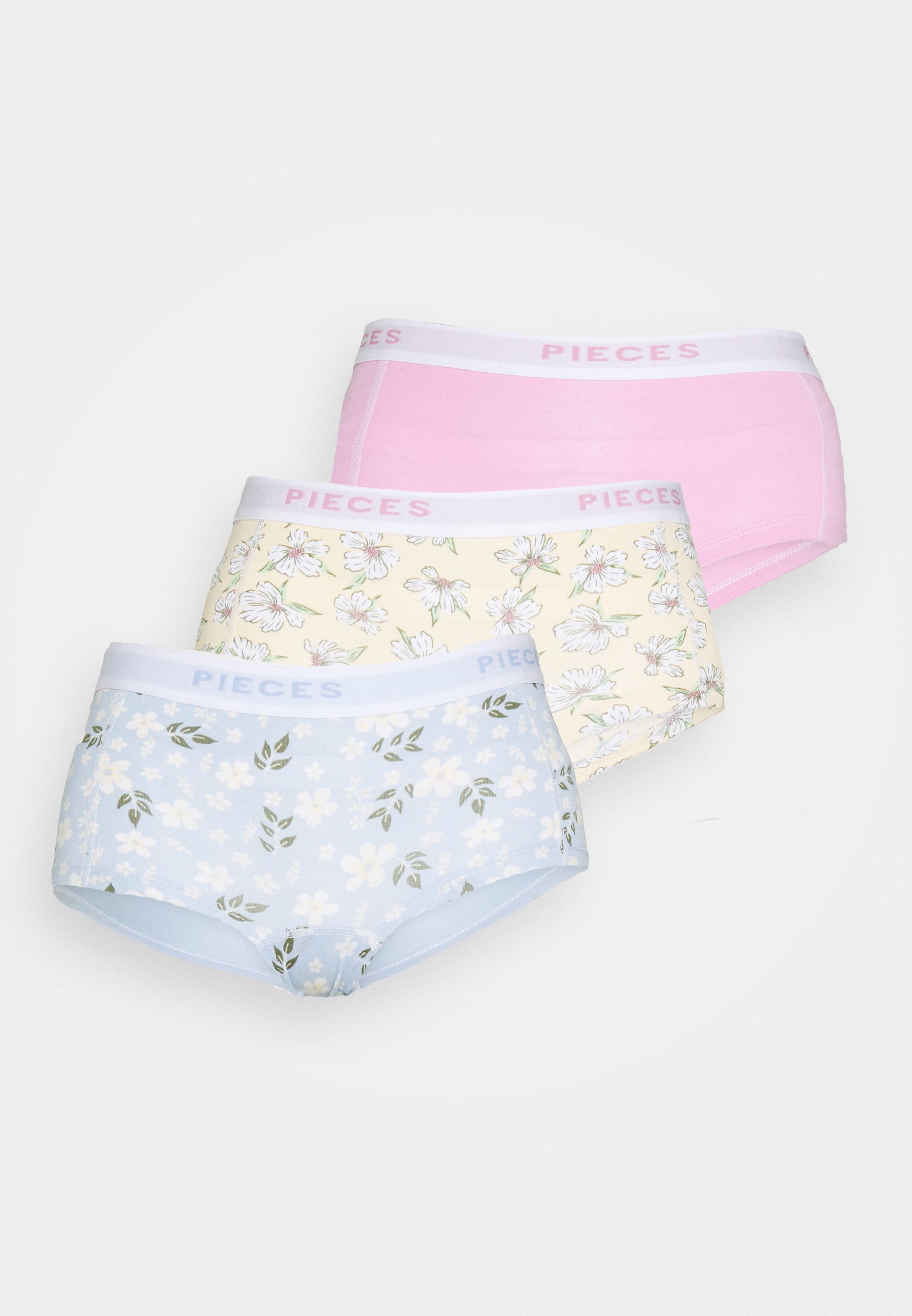 Damen PCLOGO LADY BLOOM 4 PACK - Slip Damen PCLOGO LADY BLOOM 4 PACK - Slip