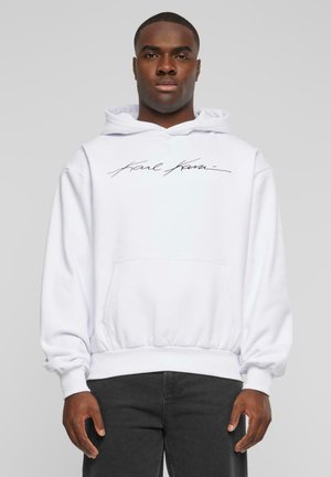 Karl Kani AUTOGRAPH HEAVY  - Hoodie - white