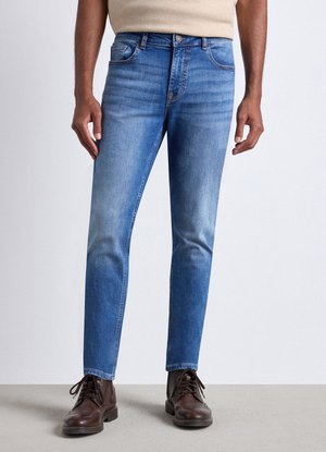 Calliope, JEAN TINTA UNITA - Jeans slim fit - blu denim medio