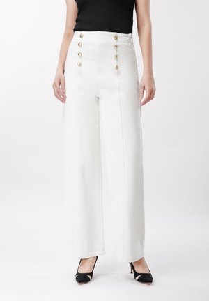 Anna Field Wide Leg - white denim