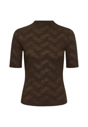 Saint Tropez, TADEASZ BLOUSE - Blouse - chocolate brown
