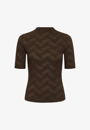 Saint Tropez, TADEASZ BLOUSE - Blouse - chocolate brown