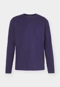 LONGSLEEVE SMALL POCKET  - Strickpullover - navy
