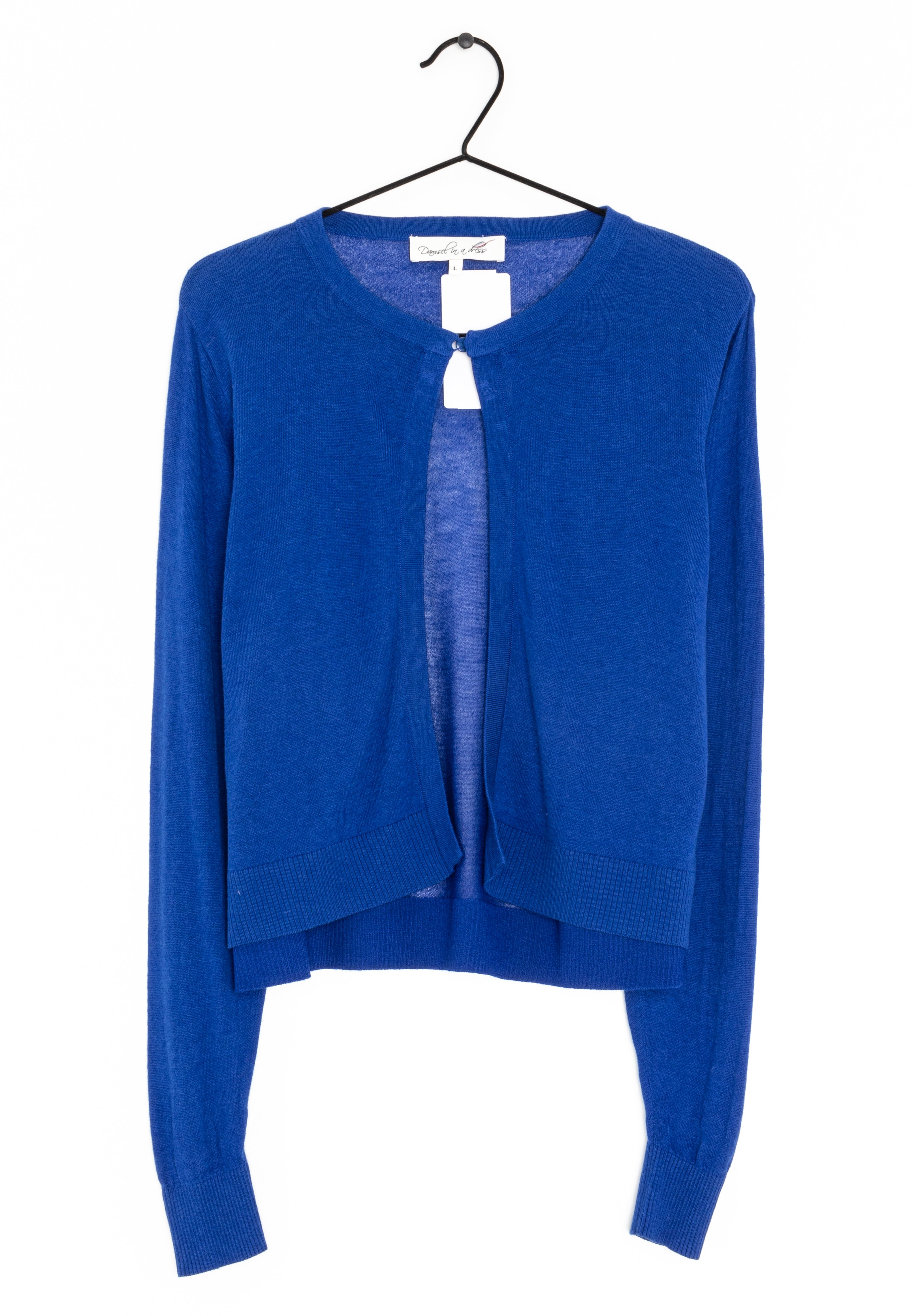 Damsel in a Dress Cardigan - blue 