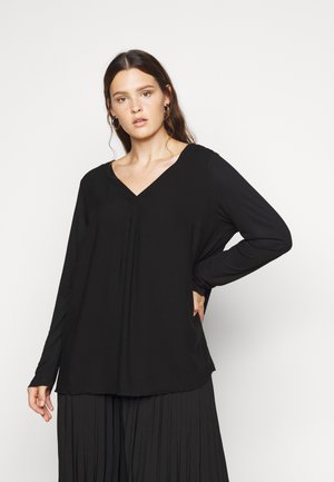 Top s dlouhým rukávem - deep black