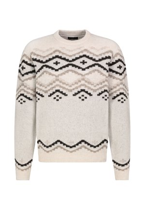 Strickpullover - light-beige
