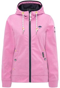 Schmuddelwedda Vodotěsná bunda - mottled pink