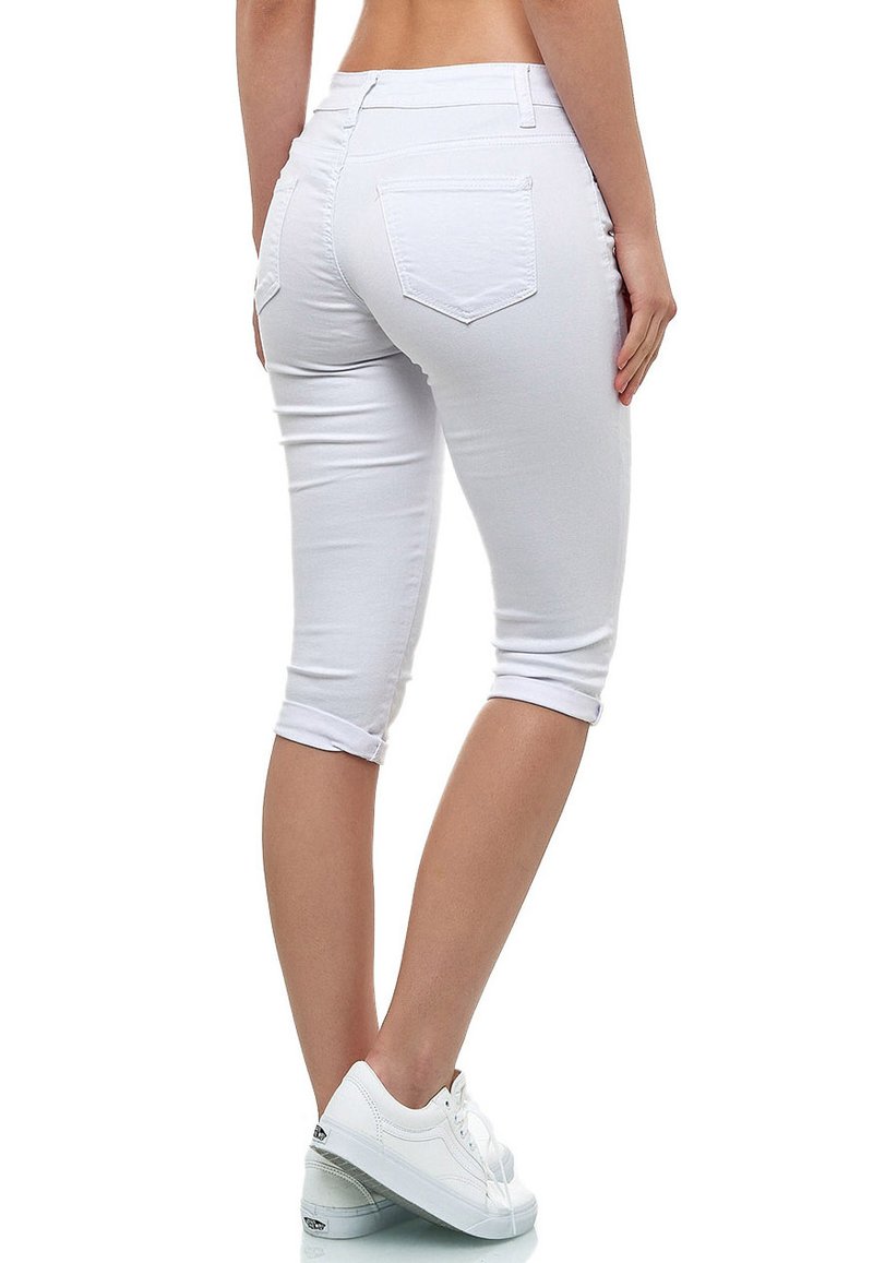 Damen Kleider | MiSS RJ SEMIRA Jeans Shorts weiß - GE98397 Damen Kleider | MiSS RJ SEMIRA Jeans Shorts weiß - GE98397