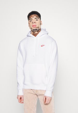 CLUB HOODIE - Felpa - white