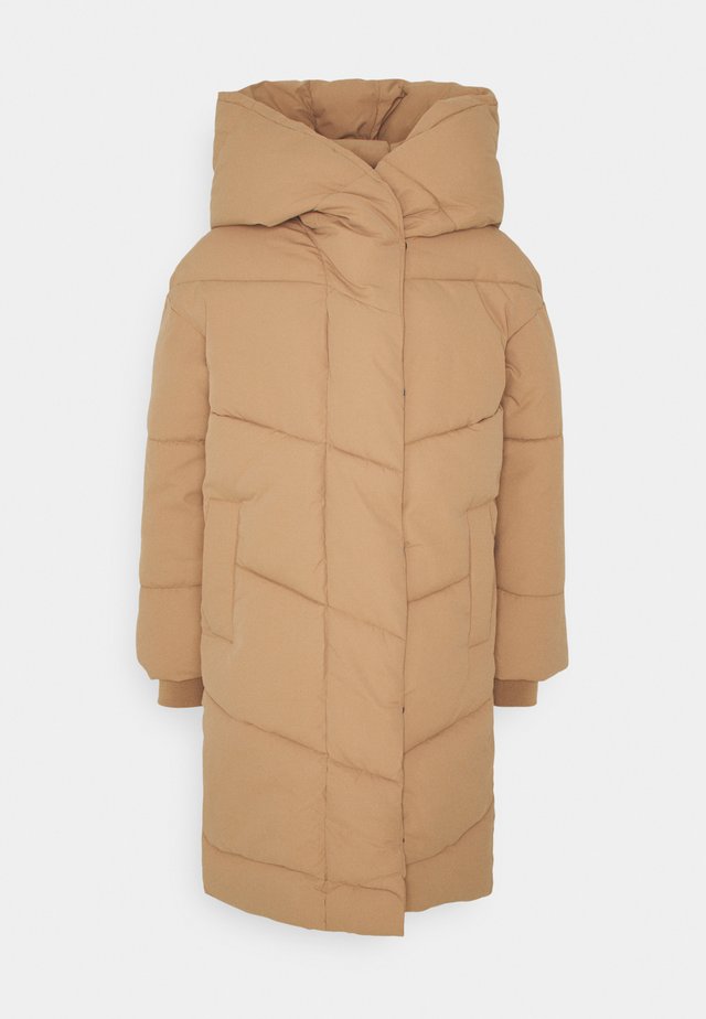 NMTALLY LONG JACKET - Talvitakki - tigers eye