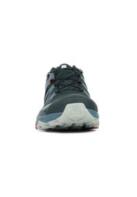 Salomon X ULTRA 4 GORE TEX - Hiking shoes - carbon bering sea pearl blue