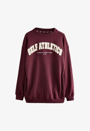 LONGLINE  - Športni pulover - burgundy red