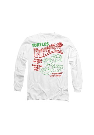 TEENAGE MUTANT NINJA TURTLES PIZZA - Langarmshirt - white
