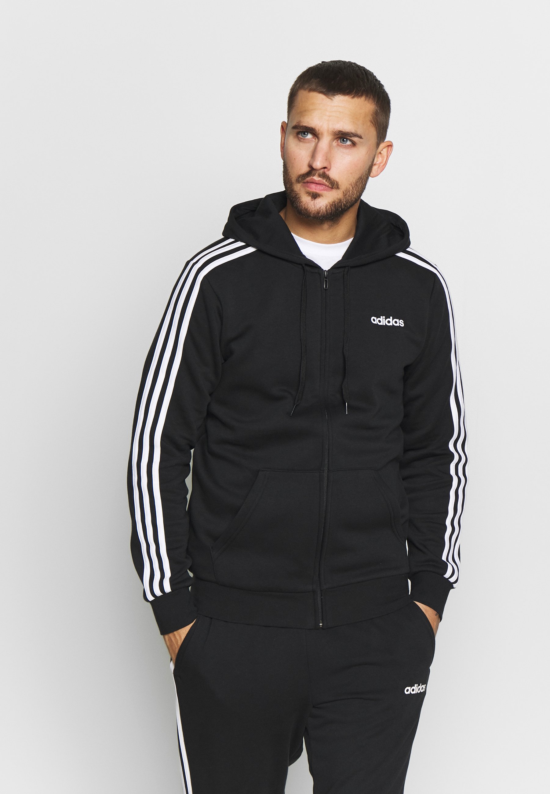 adidas Performance Sweatjacke blackwhite Zalando.at adidas Performance Sweatjacke blackwhite Zalando.at