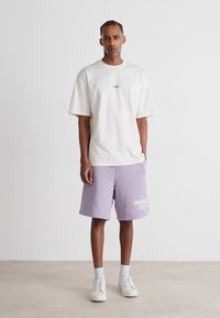 HUGO NALONO - Print T-shirt - open white