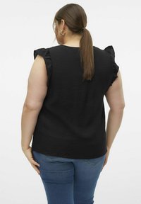 Vero Moda Curve CURVE VMCNATJA - Camicetta - black