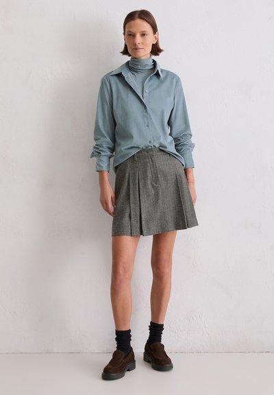 Mini-jupe Grise Stretch HYPE Taille M - Polyester, Courte, Décontractée, Occasion Très Bon état