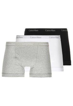 Calvin Klein Underwear TRUNK 3 PACK - Alushousut - black/grey/white