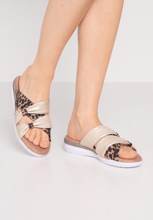 Jana Slip-on sandaler - gold-coloured