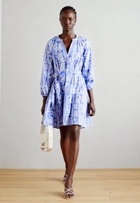 Lindex DRESS TANIA - Nappali ruha - blue