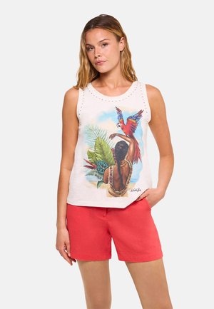 Koala Bay, KOALA BAY CAMISETA TIRANTES BLANCO - YASURI - Top - blanco
