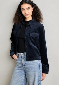 Marc O'Polo JACKET SHIRT DETAILS SLIGHTLY CROPPED - Nyári dzseki - deep blue sea