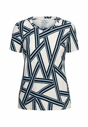 VERE - T-shirt print - blue white