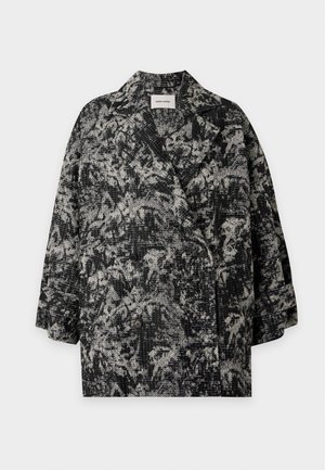 Henrik Vibskov, DIMOUT COAT UNISEX - Manteau court - black/white