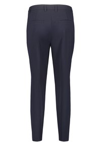 Taifun VERKÜRZT KNITTERARME 7/8 SLIM - Stoffhose - navy