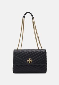 Tory Burch KIRA CHEVRON CONVERTIBLE SHOULDER - Across body bag - black -  