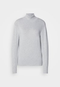CORE ROLL NECK RELAXED - Pulover - light grey melange