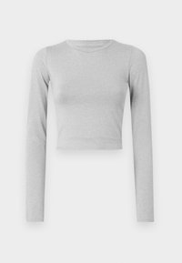 FLAT SEAMLESS CREW  - Long sleeved top - grey