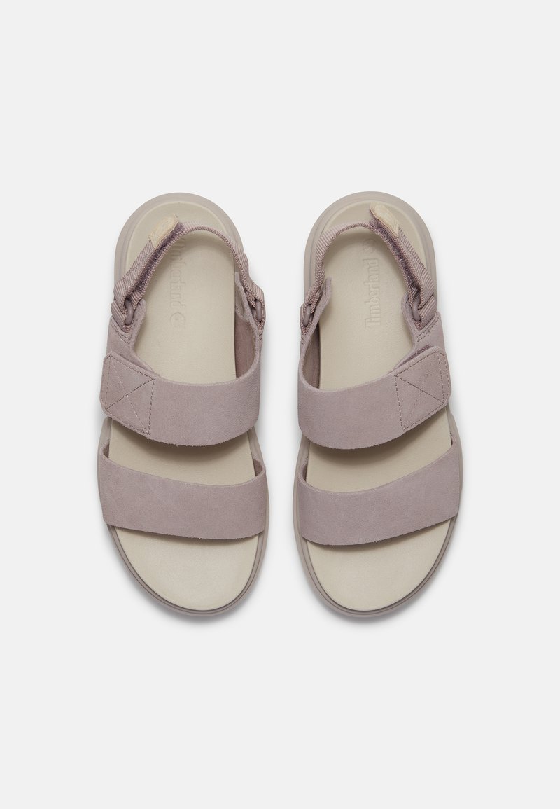 Timberland BACKSTRAP - Sandály na platformě - light purple