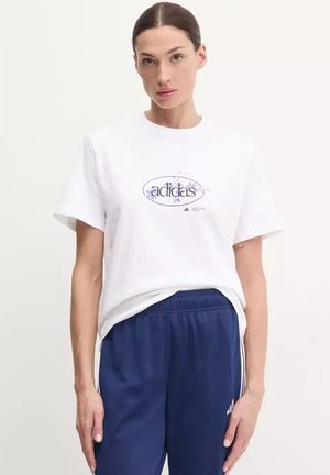T-shirt con stampa - white